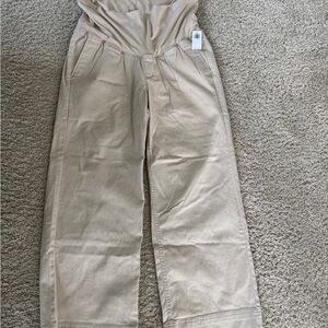 Old Navy Maternity Pants Beige